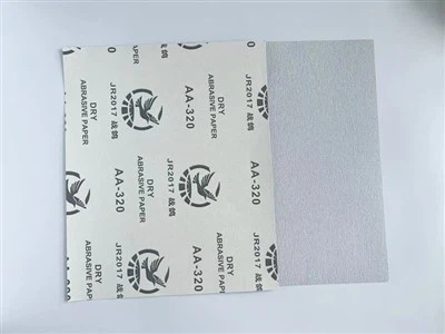 brusný papír bílý