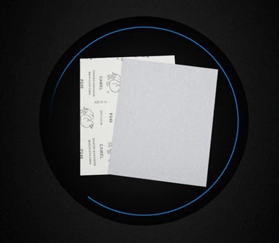 Malování smirkovým papírem