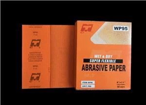 brusný papír z oxidu hlinitého